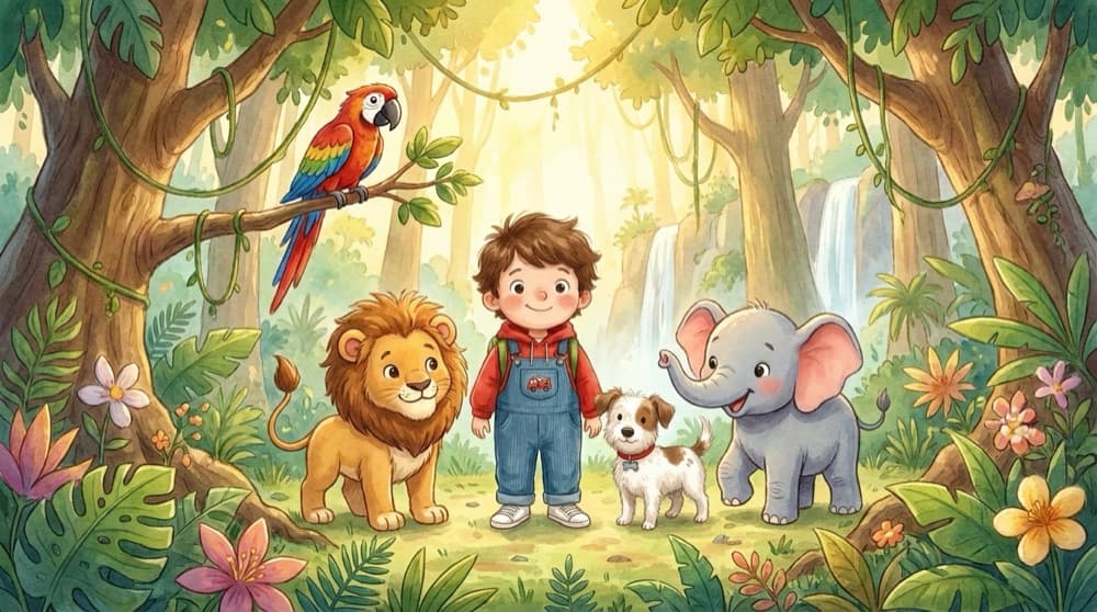 Animales de la selva